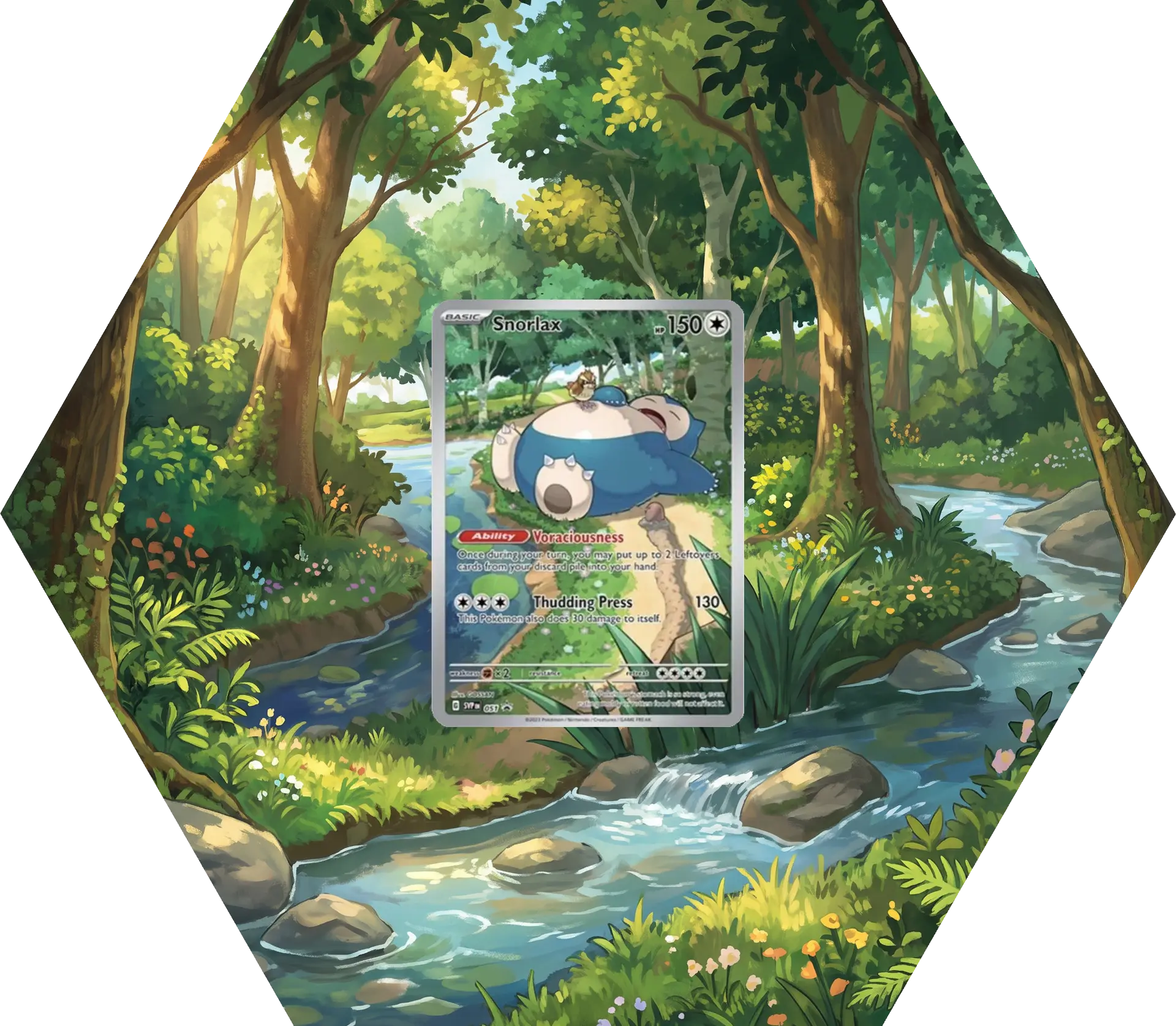 Grail Hexframe® — 151 Snorlax IR