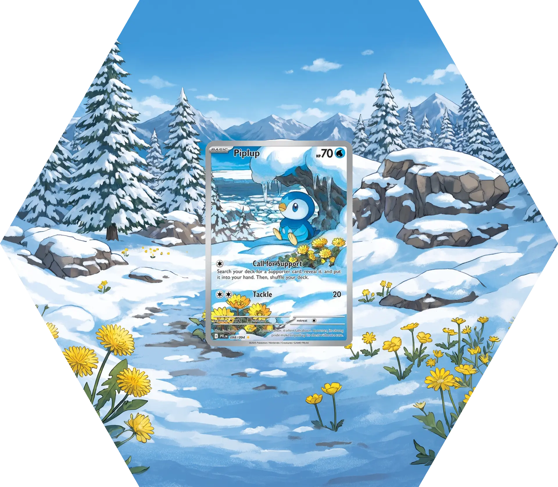 Grail Hexframe® — PF Piplup IR