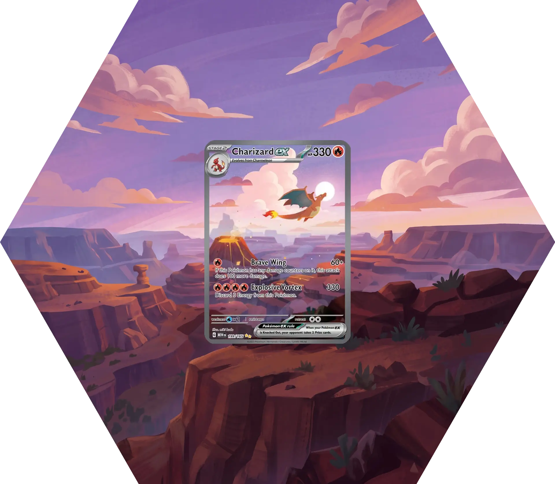Grail Hexframe® — 151 Charizard SIR