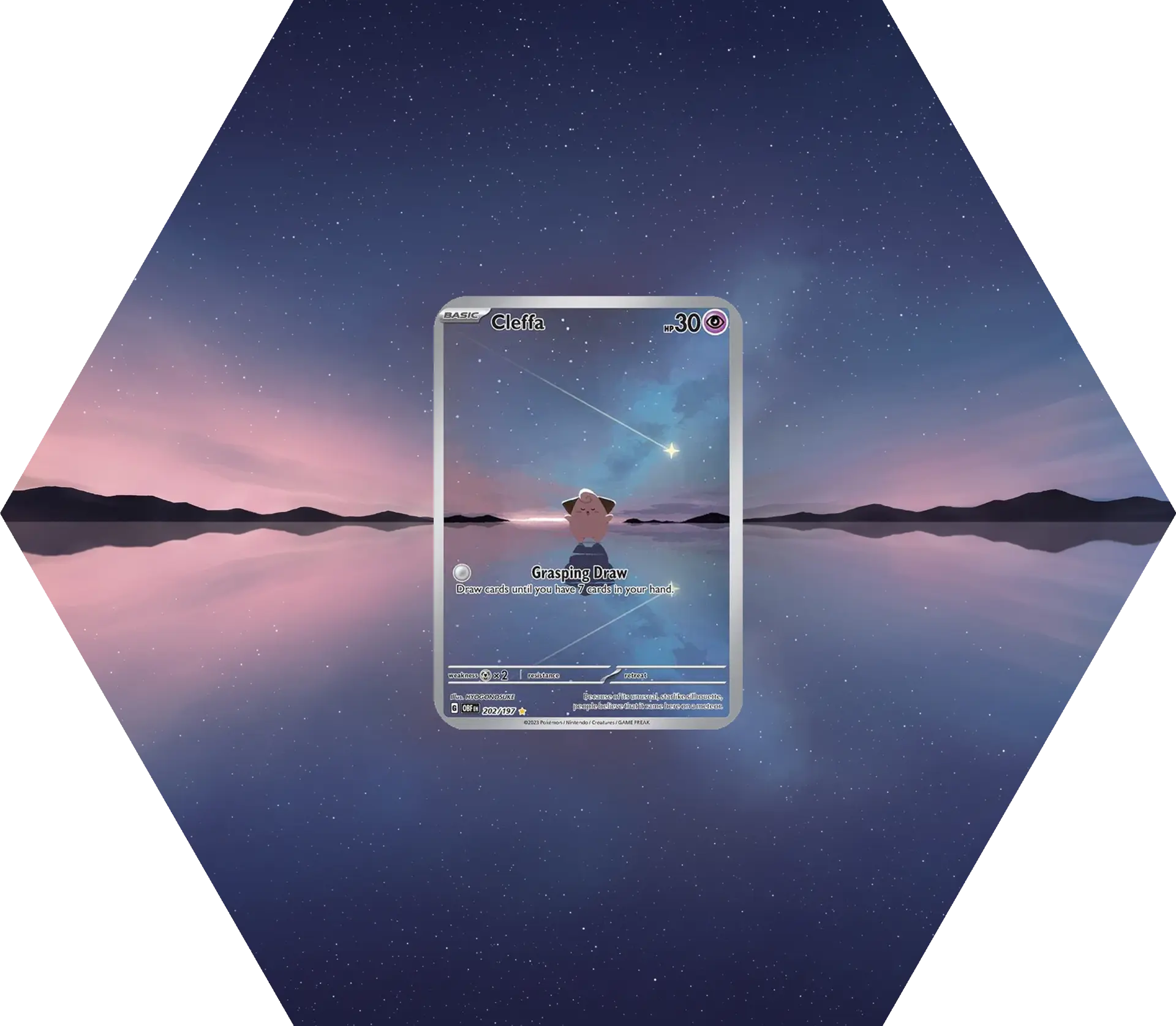 Grail Hexframe® — OBF Cleffa IR