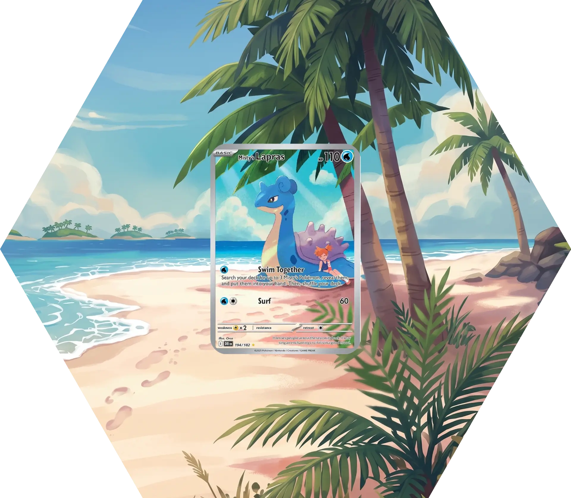 Grail Hexframe® — DR Misty's Lapras IR