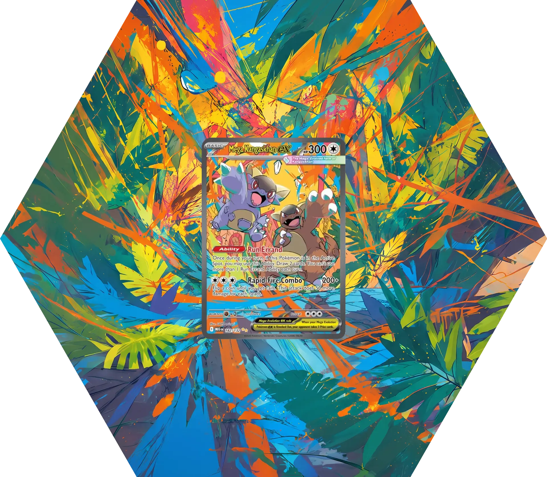 Grail Hexframe® — ME Mega Kangaskhan SIR