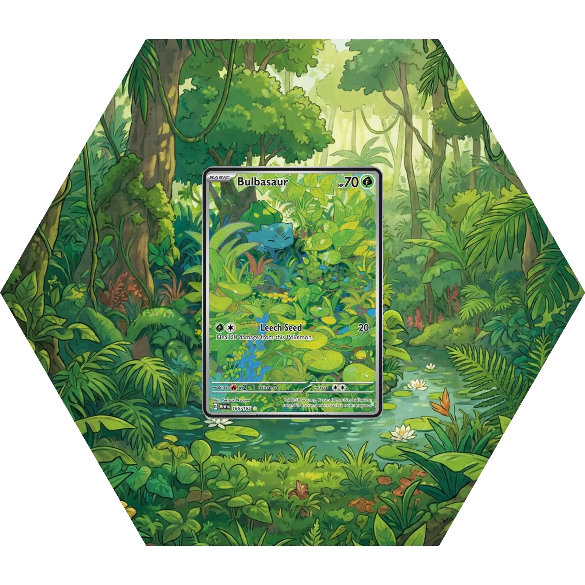 Grail Hexframe® — 151 Bulbasaur IR