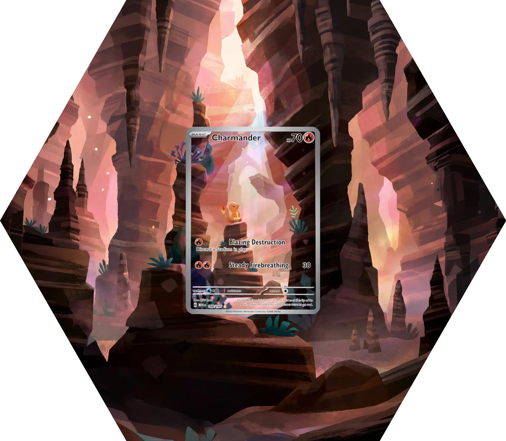 Grail Hexframe® — 151 Charmander IR